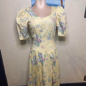 Vintage Floral Dress